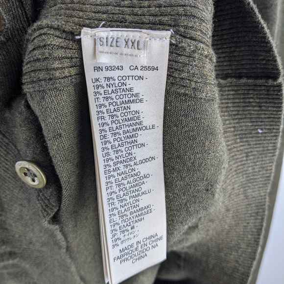 Men's Diesel Cardigan - Picture 3 of 4